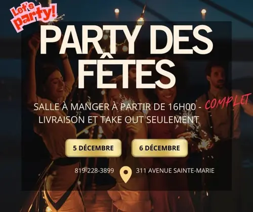 Image Ã©vÃ©nement Restaurant Le Prestige