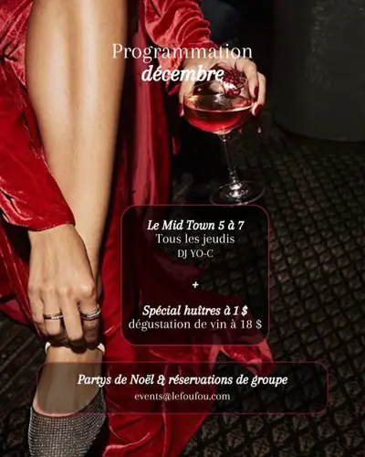 Image Ã©vÃ©nement Le Fou Fou - Montréal