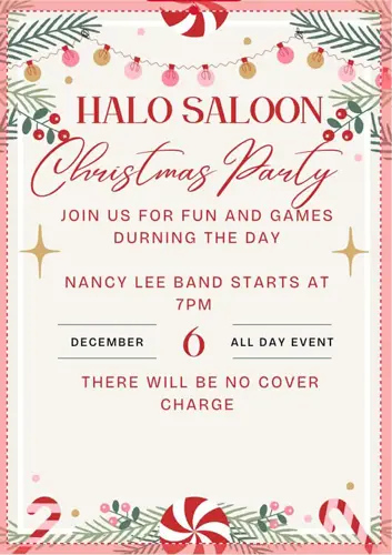 Image Ã©vÃ©nement Halo Saloon Bar & Grill