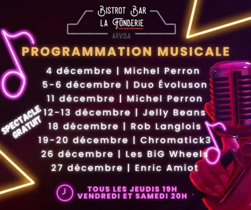 Image event Bistrot Bar La Fonderie