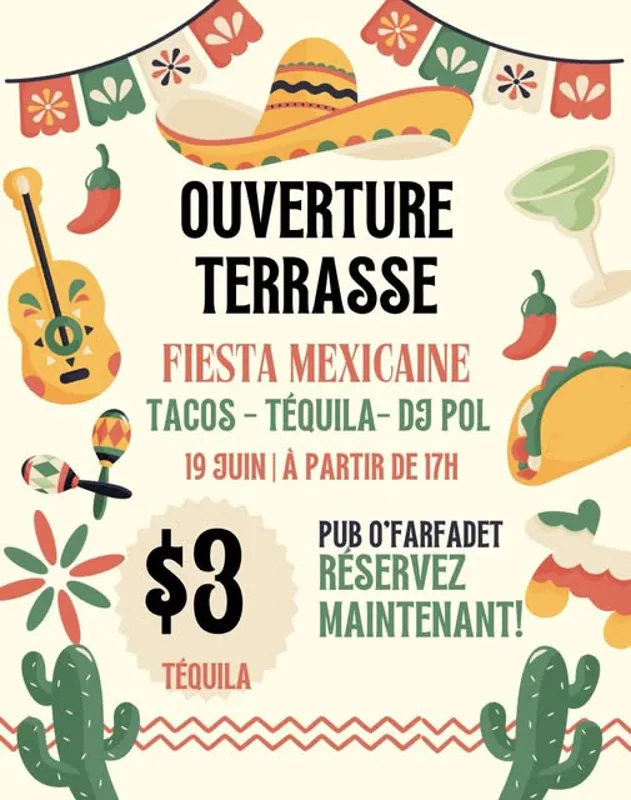 Image événement Pub O'Farfadet - Resto Pub