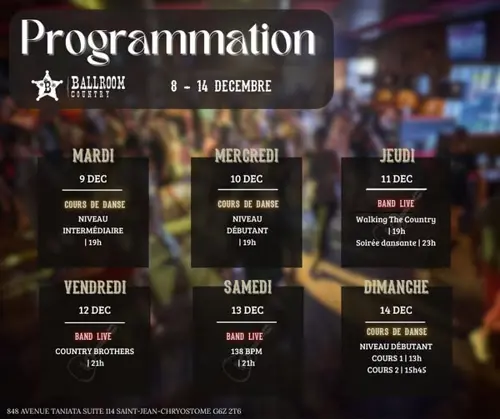 Image event BALLROOM COUNTRY