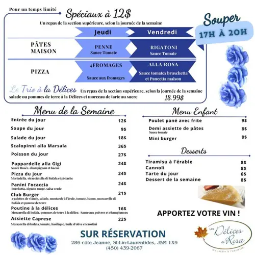 Image event Les Délices De Rosa