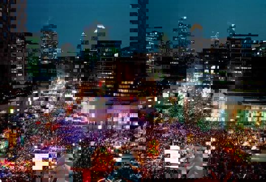 Ouverture du chalet-restaurant du Parc Lafontaine (Montréal)