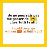 Image contest Tutti Frutti déjeuner et diner