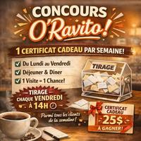 Image contest O'Ravito café | Relais gourmand