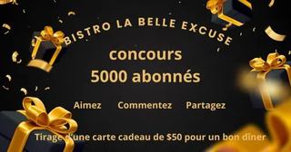 Image contest Bistro La Belle Excuse