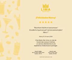 Image contest Resto-Bar LIMA