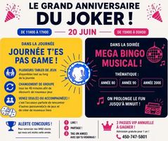 Image contest Le Joker Pub Ludique - Valleyfield