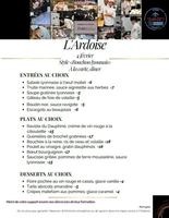 Image event Restaurant Ardoise