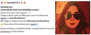 Image événement Pub Smitty’s