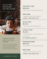 Image event Restaurant Le 2800 du Parc