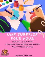 Image événement Chez Céramique Bistro
