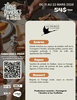 Image event Restaurant de l'Auberge du Lac St-Pierre