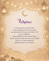 Image événement Lylac Resto lounge