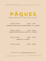 Image event Café des Habitudes