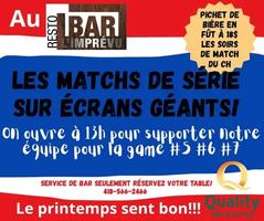 Image event Resto-Bar L'Imprévu & Resto La Terrasse