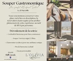 Image événement L'Olivia table gourmande