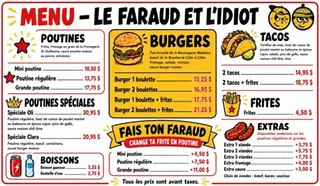 Image événement Le faraud et l'idiot