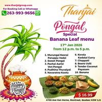 Image Ã©vÃ©nement Thanjai Restaurant