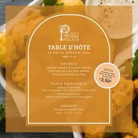 Image event Restaurant Au Petit Palace