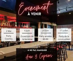 Image événement Aux 3 Copains
