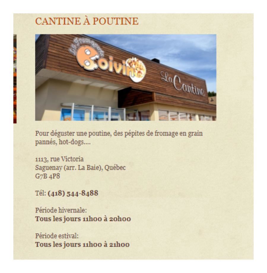 Cantine & fromages