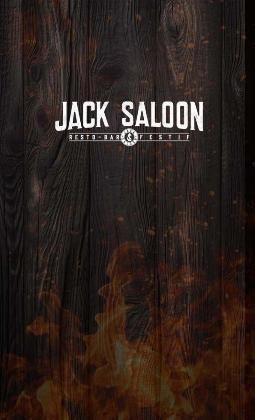 Menu Jack Saloon Trois-Rivières