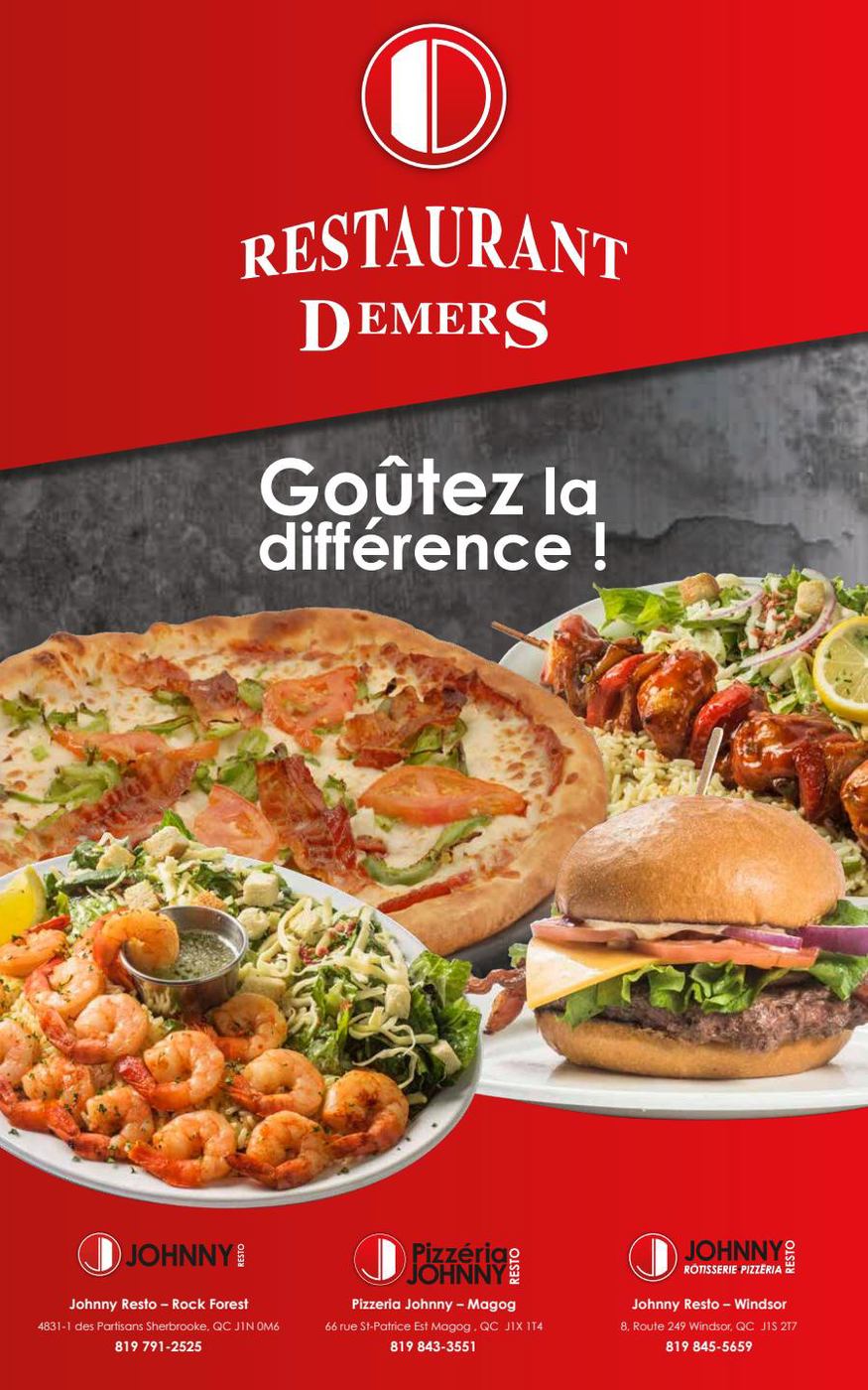 menu salle à manger