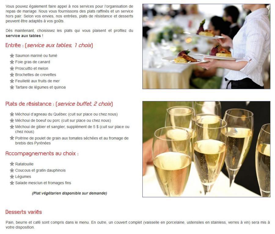 traiteur mariage/mechoui