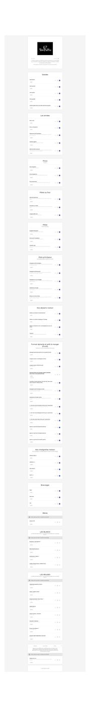 pour emporter et livraison