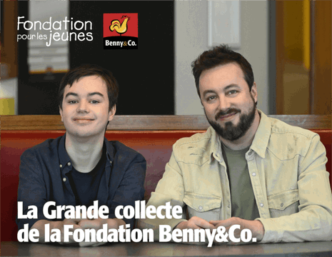 C'est la grande collecte pour la Fondation Benny&Co.