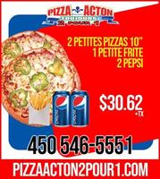 Image promotion Pizza Acton 2 pour 1 Inc