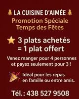 Image promotion La Cuisine d'Aimée