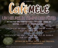 Image promotion Le Café Mêlé