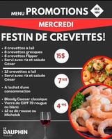 Image promotion Resto Bar Le Dauphin - Sherbrooke