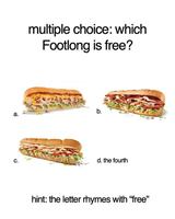 Image promotion Subway