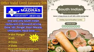 Image promotion Madras Curry House