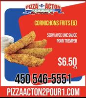 Image promotion Pizza Acton 2 pour 1 Inc