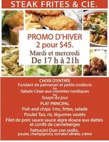 Image promotion Oeuforie / Steak Frites