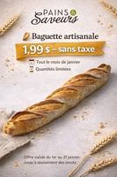 Image promotion Pains et Saveurs