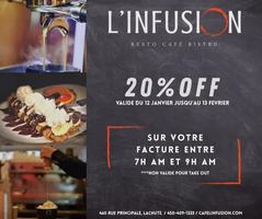 Image promotion Café L'Infusion