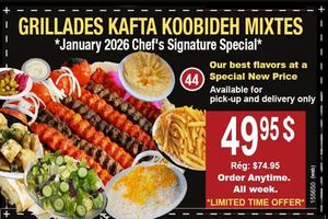 Image promotion Château Kabab West Island