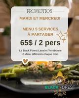 Image promotion Le Black Forest- cuisine urbaine Laval