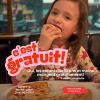 Image promotion Pizzeria Geppetto Verdun