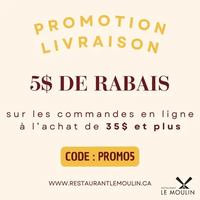 Image promotion Restaurant Le Moulin