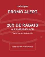 Image promotion Uniburger
