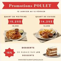 Image promotion Restaurant Le Moulin