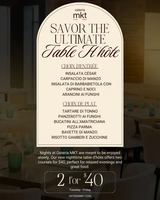 Image promotion Osteria mkt