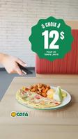 Image promotion Cora Déjeuners et dîners
